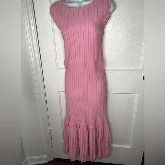 RACHEL COMEY NWT Sample Pink Swing Sleeveless Dress. - Picture 1 of 13